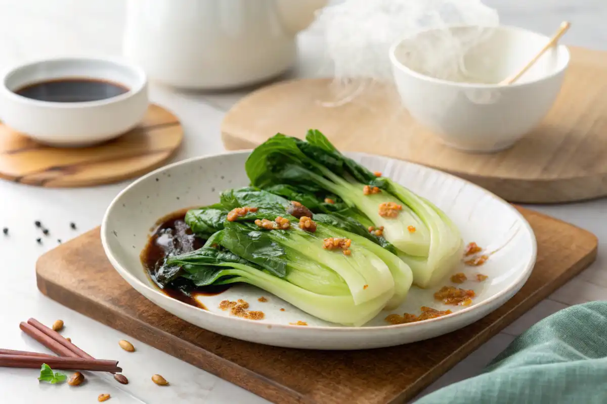 Which is the most recommended method for cooking bok choy