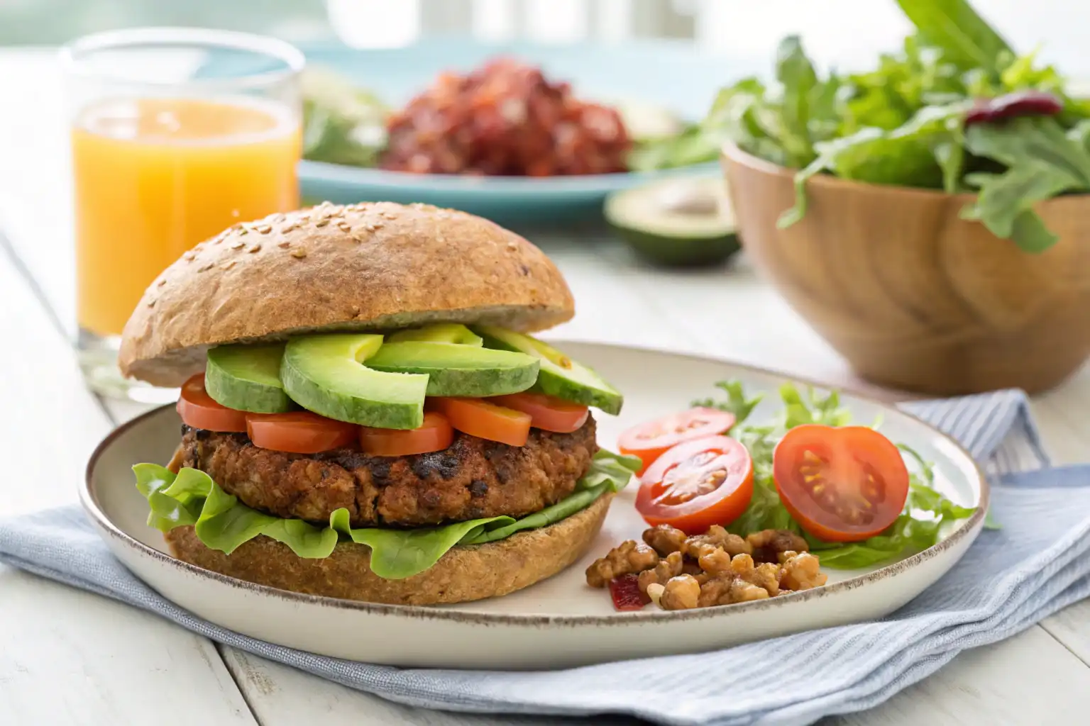 What is the Healthiest Plant-Based Burger?