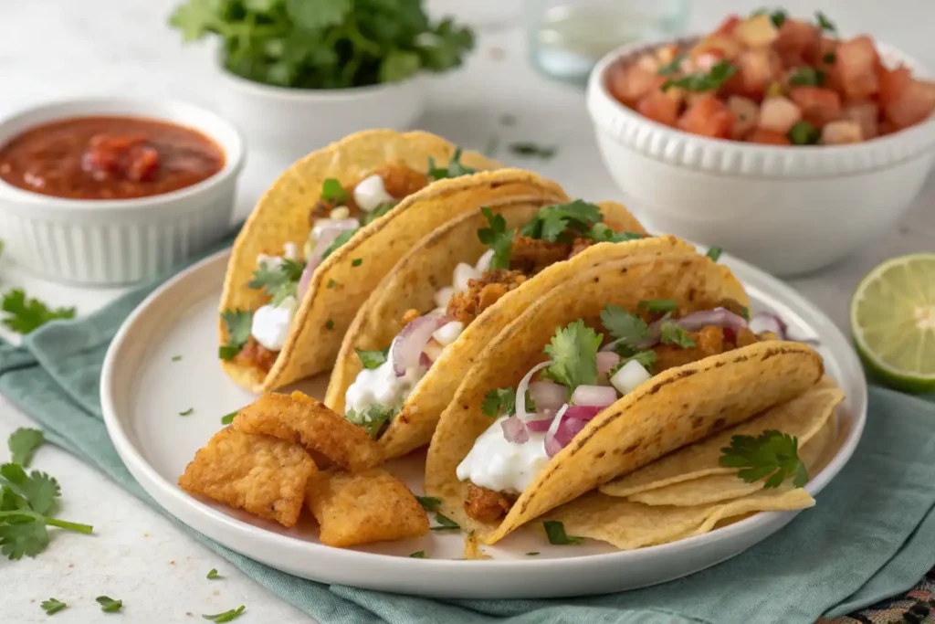 Crispy Potato Tacos Recipe